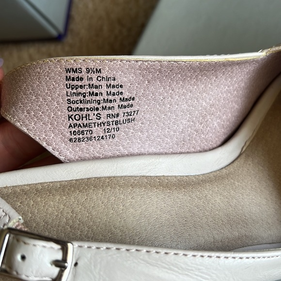 Apt. 9 blush heels, size 9.5 - Picture 3 of 4